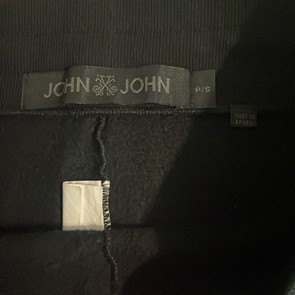 John John Black Burn-out Animal Print Jogging Shorts Size Small - Picture 14 of 15